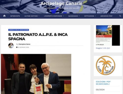 Anche Arcipelago Canarie ha dedicato un articolo all’A.L.P.E.