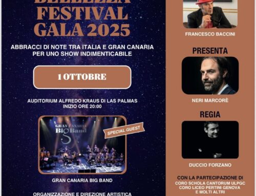 LA GRANDE BELLEZZA  FESTIVAL GALA 2025   1 OTTOBRE