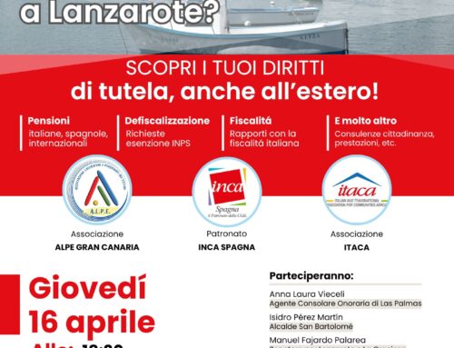 Assemblea pubblica a Lanzarote del 16 Aprile 2026